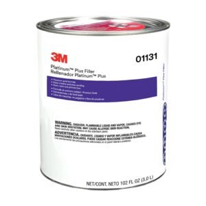 3M Platinum Plus Filler 01131, Lightweight, Stain Free, Tack Free, Quick Application, 1 gallon 3M Platinum Plus Filler 01131, Lightweight, Stain Free, Tack Free, Quick Application, 1 gallon