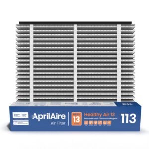 AprilAire 113 Replacement Filter for AprilAire Whole House Air Purifiers - MERV 13, Healthy Home Allergy, 16x20x4 Air Filter (Pack of 1) AprilAire 113 Replacement Filter for AprilAire Whole House Air Purifiers - MERV 13, Healthy Home Allergy, 16x20x4 Air Filter (Pack of 1)