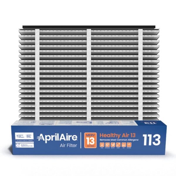 AprilAire 113 Replacement Filter for AprilAire Whole House Air Purifiers - MERV 13, Healthy Home Allergy, 16x20x4 Air Filter (Pack of 1) AprilAire 113 Replacement Filter for AprilAire Whole House Air Purifiers - MERV 13, Healthy Home Allergy, 16x20x4 Air Filter (Pack of 1)