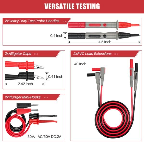 AstroAI Multimeter Test Leads and AM33D Multimeter Review for Accurate Electrical Testing AstroAI Multimeter Test Leads and AM33D Multimeter Review for Accurate Electrical Testing