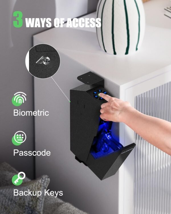 Biometric Gun Safe HOLEWOR Review Secure Quick Access Handgun Storage Insights Biometric Gun Safe HOLEWOR Review Secure Quick Access Handgun Storage Insights