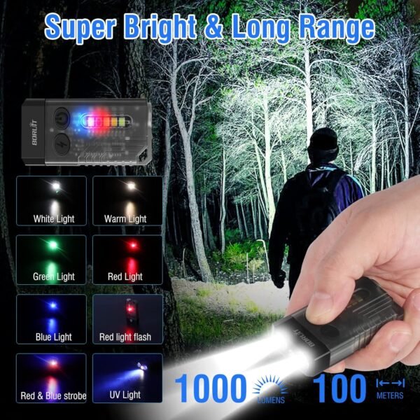 BORUIT V10 Small Powerful Flashlight Review with 365nm UV Black Light Features BORUIT V10 Small Powerful Flashlight Review with 365nm UV Black Light Features
