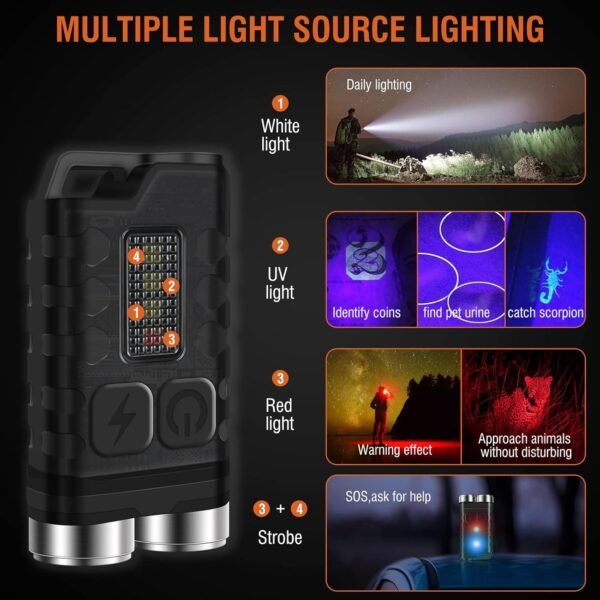 BORUIT V3 Compact Flashlight Review Powerful EDC LED with USB-C Rechargeable Battery BORUIT V3 Compact Flashlight Review Powerful EDC LED with USB-C Rechargeable Battery