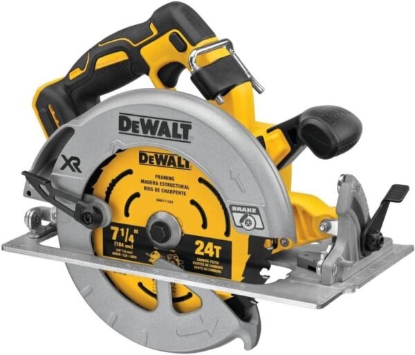DEWALT 20V MAX* XR® BRUSHLESS 7-1/4" CIRCULAR SAW WITH POWER DETECT™ (Tool Only) (DCS574B) DEWALT 20V MAX* XR® BRUSHLESS 7-1/4" CIRCULAR SAW WITH POWER DETECT™ (Tool Only) (DCS574B)