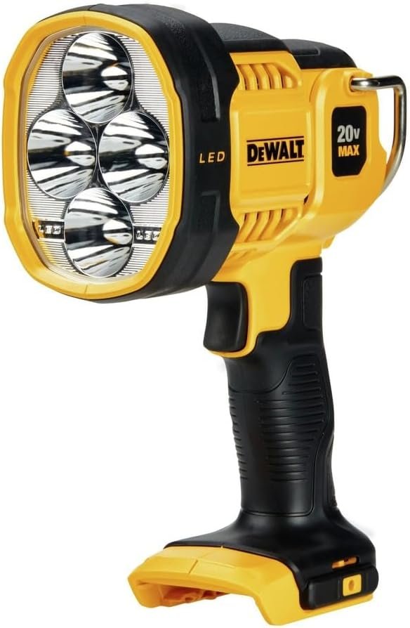 DEWALT, DCL043, 20V MAX JOBSITE LED SPOTLIGHT DEWALT, DCL043, 20V MAX JOBSITE LED SPOTLIGHT