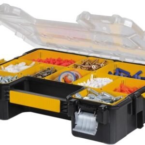 DEWALT Small Parts Organizer, Hardware Storage Box with Removable Dividers, 10-Compartment (DWST14825) DEWALT Small Parts Organizer, Hardware Storage Box with Removable Dividers, 10-Compartment (DWST14825)