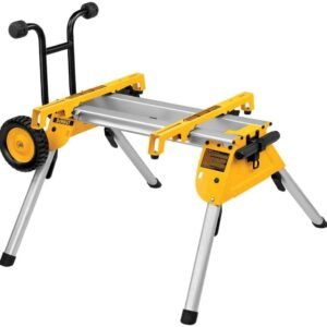 DEWALT Table Saw Stand, Rolling Stand, Collapsible and Portable, Lightweight and Compact (DW7440RS) DEWALT Table Saw Stand, Rolling Stand, Collapsible and Portable, Lightweight and Compact (DW7440RS)