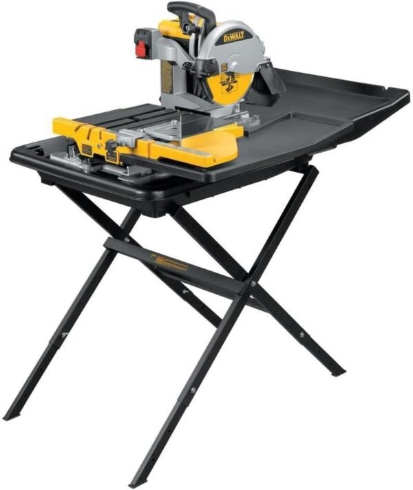 DEWALT Wet Tile Saw with Stand, 10-Inch, Corded (D24000S) DEWALT Wet Tile Saw with Stand, 10-Inch, Corded (D24000S)
