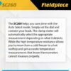 Fieldpiece SC260 Compact HVACR Clamp Meter Review True RMS Accuracy Tested Fieldpiece SC260 Compact HVACR Clamp Meter Review True RMS Accuracy Tested