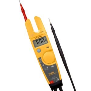 Fluke T5-600 Electrical Voltage, Continuity and Current Tester, Measures Up To 100 A Without Contact, Automatically Select AC/DC Voltage For Tests, Includes Detachable SlimReach... Fluke T5-600 Electrical Voltage, Continuity and Current Tester, Measures Up To 100 A Without Contact, Automatically Select AC/DC Voltage For Tests, Includes Detachable SlimReach...