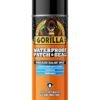 Gorilla Waterproof Patch & Seal Rubberized Sealant Spray, Black, 16 Ounce (Pack of 1) - Seals Out Water, Air, and Moisture Gorilla Waterproof Patch & Seal Rubberized Sealant Spray, Black, 16 Ounce (Pack of 1) - Seals Out Water, Air, and Moisture