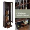 Gun Cabinet Review American Furniture Classics Espresso Brown Lockable Display Gun Cabinet Review American Furniture Classics Espresso Brown Lockable Display