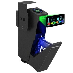 Gun Safe, Biometric Pistol Safe Fingerprint Quick Access Drop Down Handgun Safe Single Mount Car Gun Safe for Vehicle Desk Bedside Nightstand Gun Safe, Biometric Pistol Safe Fingerprint Quick Access Drop Down Handgun Safe Single Mount Car Gun Safe for Vehicle Desk Bedside Nightstand