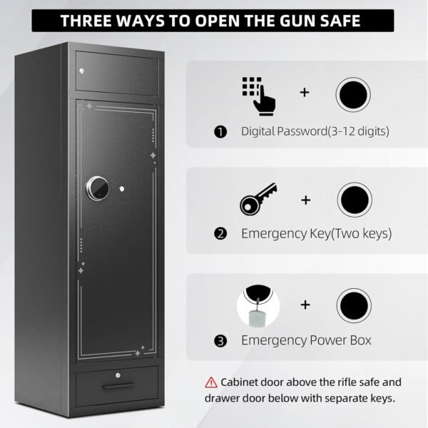 High Capacity Gun Safes KAER Review Electronic Lock and Anti-Theft Features Explored High Capacity Gun Safes KAER Review Electronic Lock and Anti-Theft Features Explored