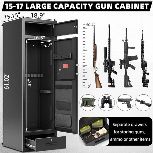 High Capacity Gun Safes KAER Review Electronic Lock and Anti-Theft Features Explored High Capacity Gun Safes KAER Review Electronic Lock and Anti-Theft Features Explored
