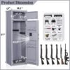 KAER Gun Safe Review Large Capacity Heavy Duty Electronic Rifle Cabinet KAER Gun Safe Review Large Capacity Heavy Duty Electronic Rifle Cabinet