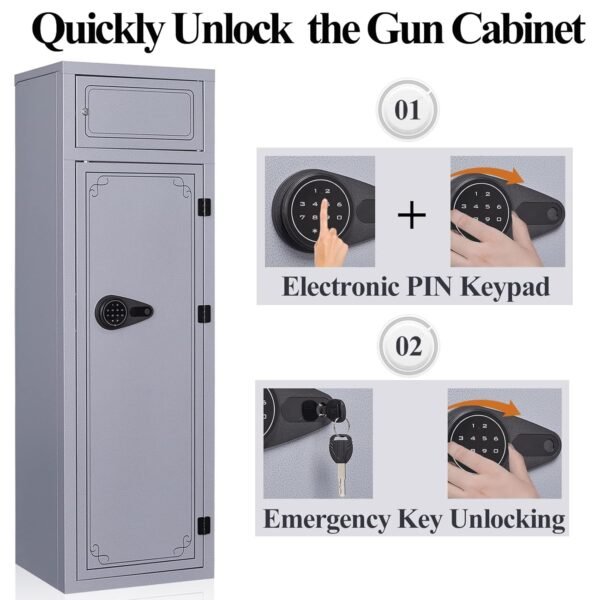 KAER Gun Safe Review Large Capacity Heavy Duty Electronic Rifle Cabinet KAER Gun Safe Review Large Capacity Heavy Duty Electronic Rifle Cabinet