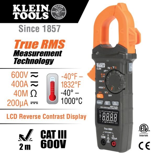 Klein Tools CL390 Digital Clamp Meter Review Accurate AC DC Electrical Tester Insights Klein Tools CL390 Digital Clamp Meter Review Accurate AC DC Electrical Tester Insights