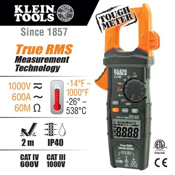 Klein Tools CL700 Clamp Meter Review Accurate TRMS Electrical Tester Insights Klein Tools CL700 Clamp Meter Review Accurate TRMS Electrical Tester Insights