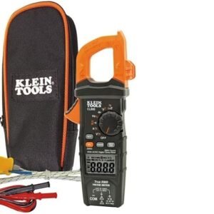 Klein Tools CL800 Digital Clamp Meter, Autoranging TRMS, AC/DC Volt/Current, LoZ, Continuity, Frequency, Capacitance, NCVT, Temp, More 1000V & 69417 Rare-Earth Magnetic Hanger,... Klein Tools CL800 Digital Clamp Meter, Autoranging TRMS, AC/DC Volt/Current, LoZ, Continuity, Frequency, Capacitance, NCVT, Temp, More 1000V & 69417 Rare-Earth Magnetic Hanger,...