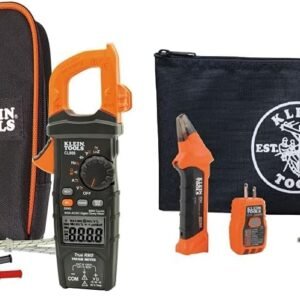 Klein Tools Digital Clamp Meter (CL800) and Circuit Breaker Finder Kit with Voltage Tester Pen Klein Tools Digital Clamp Meter (CL800) and Circuit Breaker Finder Kit with Voltage Tester Pen