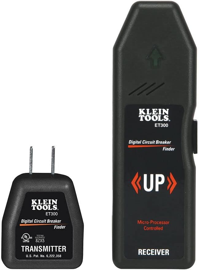 Klein Tools ET300 Circuit Breaker Finder, Finds Electrical Circuit Breaker of 120V Standard Electrical Outlet