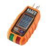 Klein Tools RT250 GFCI Outlet Tester with LCD Display, Electric Voltage Tester for Standard 3-Wire 120V Electrical Receptacles Klein Tools RT250 GFCI Outlet Tester with LCD Display, Electric Voltage Tester for Standard 3-Wire 120V Electrical Receptacles