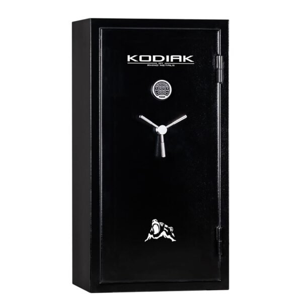 Kodiak Gun Safe for Rifles & Pistols, KBX5629 by Rhino Metals with New SafeX Security System, Safely Stores 42 Long Guns & 9 Handguns, Door Organizer for Handguns & Ammo, 390lbs Kodiak Gun Safe for Rifles & Pistols, KBX5629 by Rhino Metals with New SafeX Security System, Safely Stores 42 Long Guns & 9 Handguns, Door Organizer for Handguns & Ammo, 390lbs