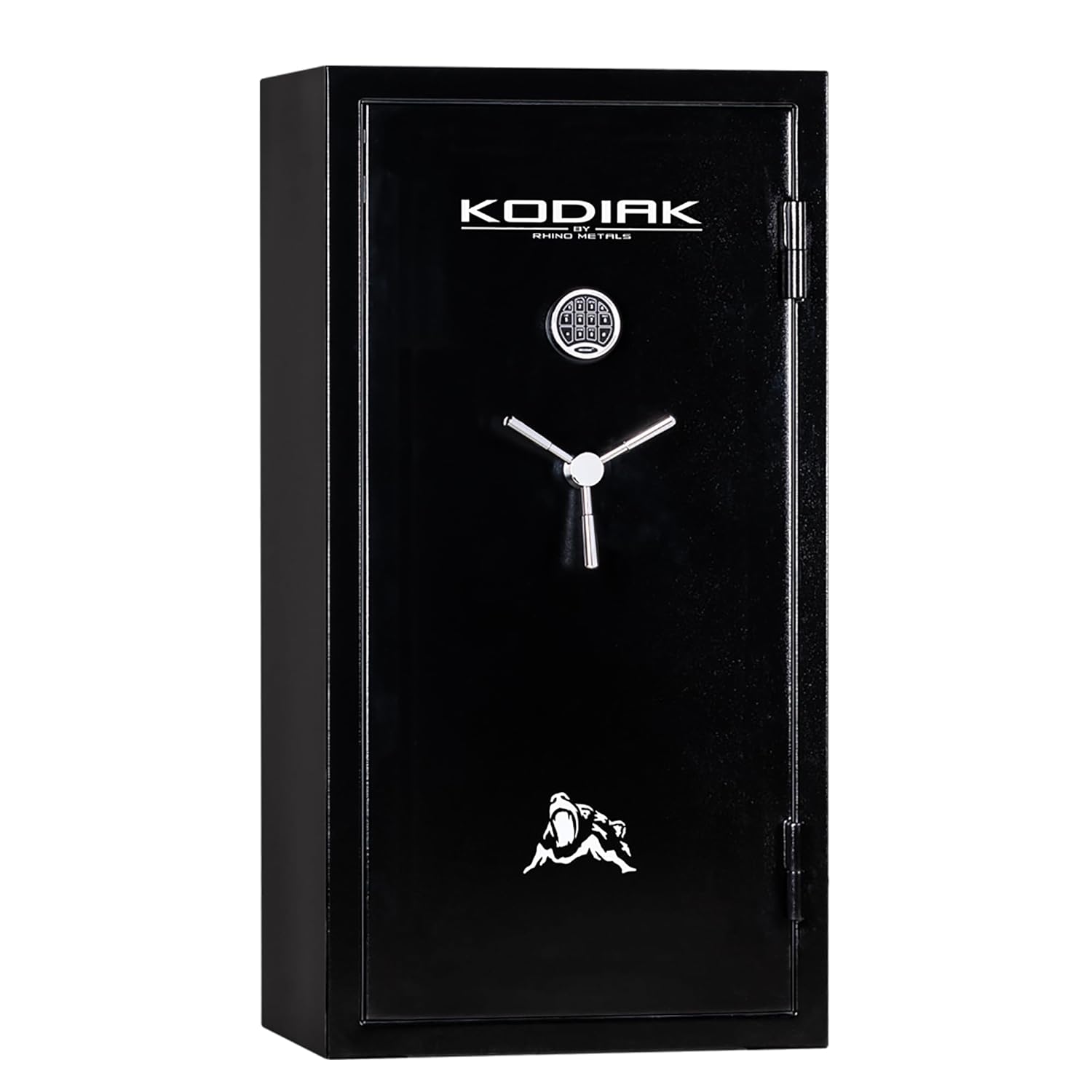 Kodiak Gun Safe for Rifles & Pistols, KBX5629 by Rhino Metals with New SafeX Security System, Safely Stores 42 Long Guns & 9 Handguns, Door Organizer for Handguns & Ammo, 390lbs