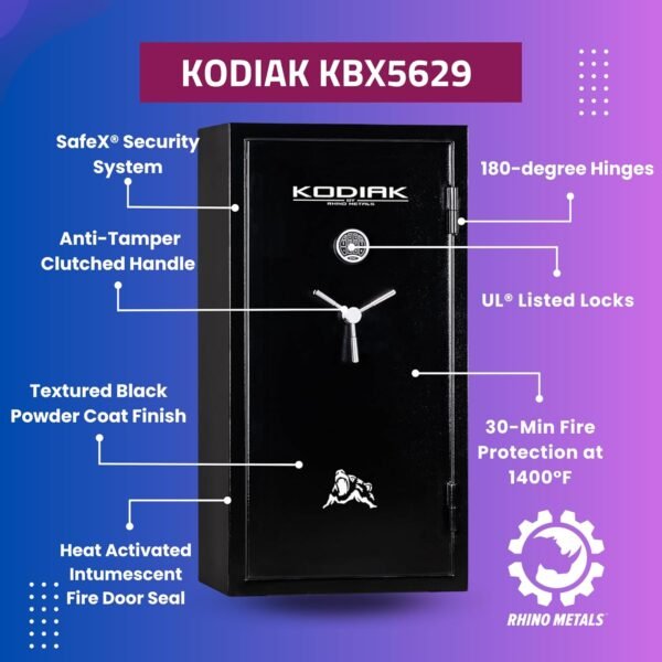 Kodiak KBX5629 Gun Safe Review Advanced Security and Spacious Storage Features Explained Kodiak KBX5629 Gun Safe Review Advanced Security and Spacious Storage Features Explained