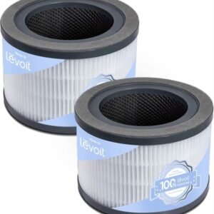 LEVOIT Vista 200 Air Purifier Replacement Filter, 3-in-1 High-Efficiency Activated Carbon, Vista200-RF, Black, 2 count (Pack of 1) LEVOIT Vista 200 Air Purifier Replacement Filter, 3-in-1 High-Efficiency Activated Carbon, Vista200-RF, Black, 2 count (Pack of 1)