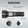 LUMINTOP GT Nano Keychain Flashlight Review Compact 450 Lumen Thrower Performance Tested LUMINTOP GT Nano Keychain Flashlight Review Compact 450 Lumen Thrower Performance Tested