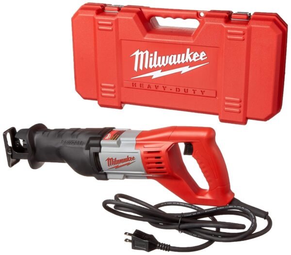 Milwaukee 6519-31 12 Amp Corded 3000 Strokes Per Minute Reciprocating Sawzall w/ Variable Speed Trigger Milwaukee 6519-31 12 Amp Corded 3000 Strokes Per Minute Reciprocating Sawzall w/ Variable Speed Trigger