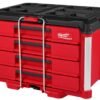 Milwaukee Packout 4 Drawer Tool Organizer Box - 48-22-8444 Milwaukee Packout 4 Drawer Tool Organizer Box - 48-22-8444