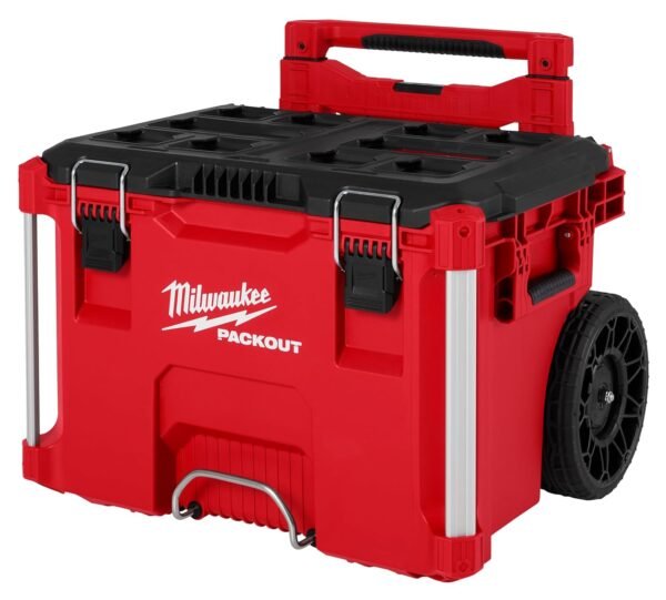 Milwaukee Packout Box With Wheels And Holder 48-22-8427 Milwaukee Packout Box With Wheels And Holder 48-22-8427