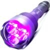 New V3 385-395nm Black Light UV Flashlight - High Power Upgraded Triple Broad Band LEDs Best for Professional/Commercial Use - USA Stock - UK Design New V3 385-395nm Black Light UV Flashlight - High Power Upgraded Triple Broad Band LEDs Best for Professional/Commercial Use - USA Stock - UK Design