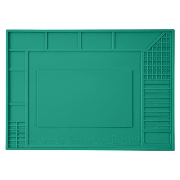 Noah Premium Heat Resistant Soldering Mat 932°F,Silicone repair Mat for Soldering Desoldering,Cell Phone, Laptop Repair, 11.8''x8.3'',Green Noah Premium Heat Resistant Soldering Mat 932°F,Silicone repair Mat for Soldering Desoldering,Cell Phone, Laptop Repair, 11.8''x8.3'',Green