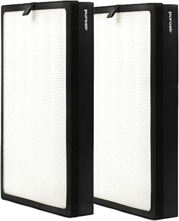 PuroAir 400 Replacement Filter - HEPA Filters up to 99.9% of Smoke, Pollen, Dust and Common Household Pollutants - HEPA Air Filter Replacement for PuroAir 400 Air Purifier (2 Pack) PuroAir 400 Replacement Filter - HEPA Filters up to 99.9% of Smoke, Pollen, Dust and Common Household Pollutants - HEPA Air Filter Replacement for PuroAir 400 Air Purifier (2 Pack)