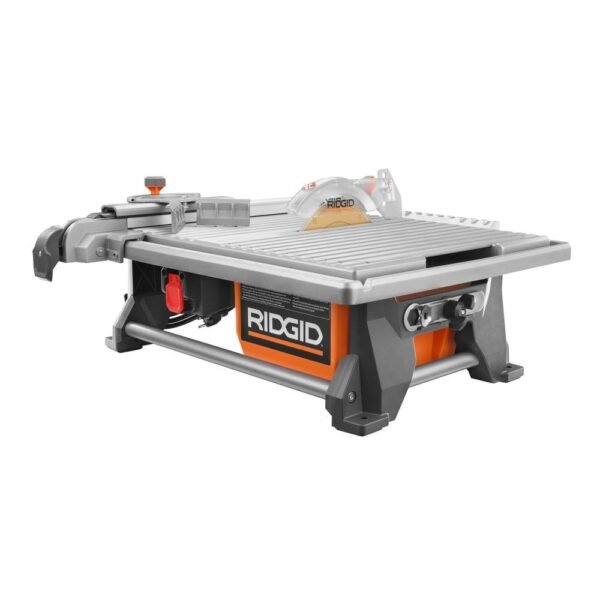 RIDGID 7 Inch Table Top Wet Tile Saw Review Cutting Power and Precision Tested RIDGID 7 Inch Table Top Wet Tile Saw Review Cutting Power and Precision Tested