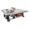 RIDGID 7 Inch Table Top Wet Tile Saw Review Cutting Power and Precision Tested RIDGID 7 Inch Table Top Wet Tile Saw Review Cutting Power and Precision Tested