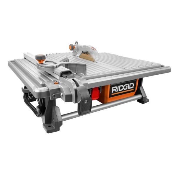 RIDGID 7 Inch Table Top Wet Tile Saw Review Cutting Power and Precision Tested RIDGID 7 Inch Table Top Wet Tile Saw Review Cutting Power and Precision Tested