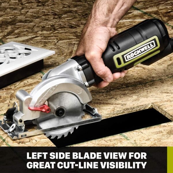 Rockwell Compact Circular Saw Review Efficient Maneuverability and Precision Cutting Performance Rockwell Compact Circular Saw Review Efficient Maneuverability and Precision Cutting Performance