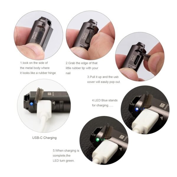 RovyVon A3 Keychain Flashlight Review Super Bright 650 Lumens Portable USB-C Rechargeable RovyVon A3 Keychain Flashlight Review Super Bright 650 Lumens Portable USB-C Rechargeable