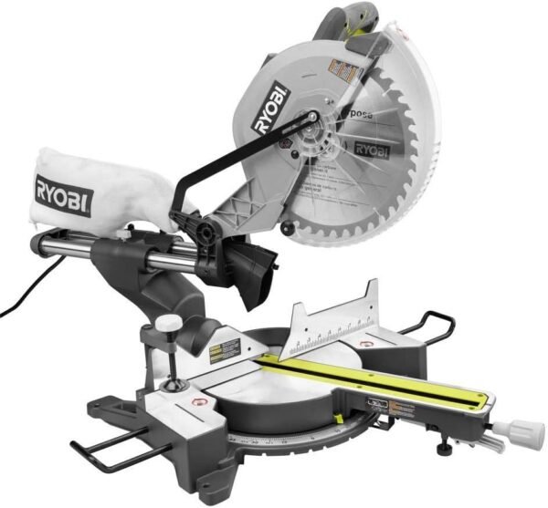 Ryobi 12" Sliding Compound Miter saw with LED Ryobi 12" Sliding Compound Miter saw with LED