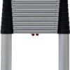 Telesteps 1800EP Automatic Telescoping Ladder, Patented One-Touch Release, OSHA Compliant, 14.5 ft Extended Height, Up to 18 ft Reach, Wide Pro Step, Telescoping Extension Ladder Telesteps 1800EP Automatic Telescoping Ladder, Patented One-Touch Release, OSHA Compliant, 14.5 ft Extended Height, Up to 18 ft Reach, Wide Pro Step, Telescoping Extension Ladder