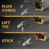 TOOLIOM TL-135M Pro 135A MIG Welder Review Gasless Flux Core Welding Power TOOLIOM TL-135M Pro 135A MIG Welder Review Gasless Flux Core Welding Power