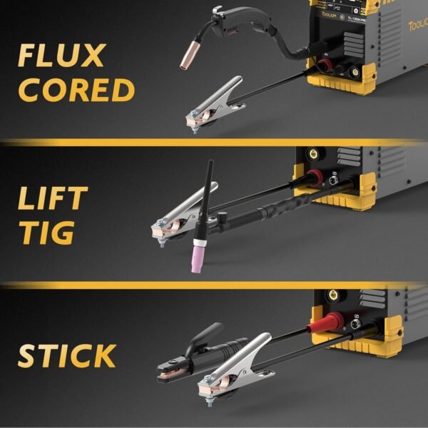 TOOLIOM TL-135M Pro 135A MIG Welder Review Gasless Flux Core Welding Power TOOLIOM TL-135M Pro 135A MIG Welder Review Gasless Flux Core Welding Power