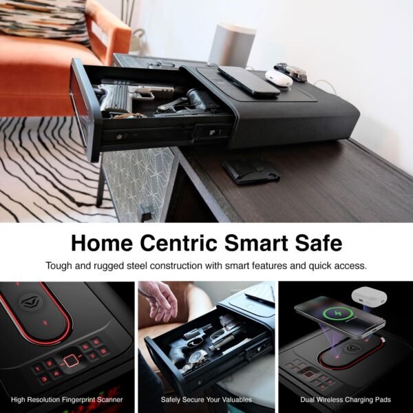 VAULTEK DS5i Biometric Safe Review Dual Wireless Charger and Secure Features VAULTEK DS5i Biometric Safe Review Dual Wireless Charger and Secure Features