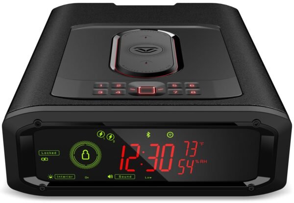 VAULTEK DS5i Smart Stationâ„¢ Biometric Smart Safe with Dual Wireless Phone Charger + Auto Open Drawer + Bluetooth Safe Management (Covert Black) VAULTEK DS5i Smart Stationâ„¢ Biometric Smart Safe with Dual Wireless Phone Charger + Auto Open Drawer + Bluetooth Safe Management (Covert Black)