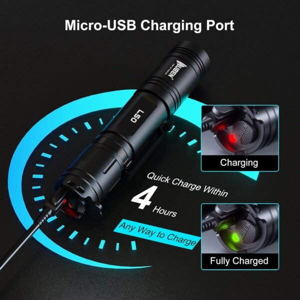 WUBEN L50 Rechargeable Flashlight Review Powerful Tactical LED for Outdoor Use WUBEN L50 Rechargeable Flashlight Review Powerful Tactical LED for Outdoor Use
